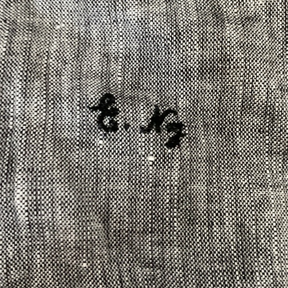 Gaetano Aloisio men’s button up gray shirt Size USA M slim - Picture 3 of 6